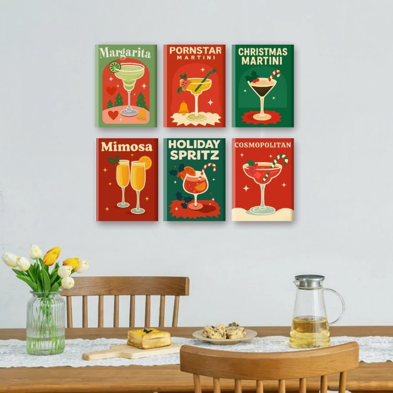 Holiday Cheers Mini Art - Detail 2