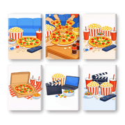 Movie Night Magic - Paint by Numbers Kit