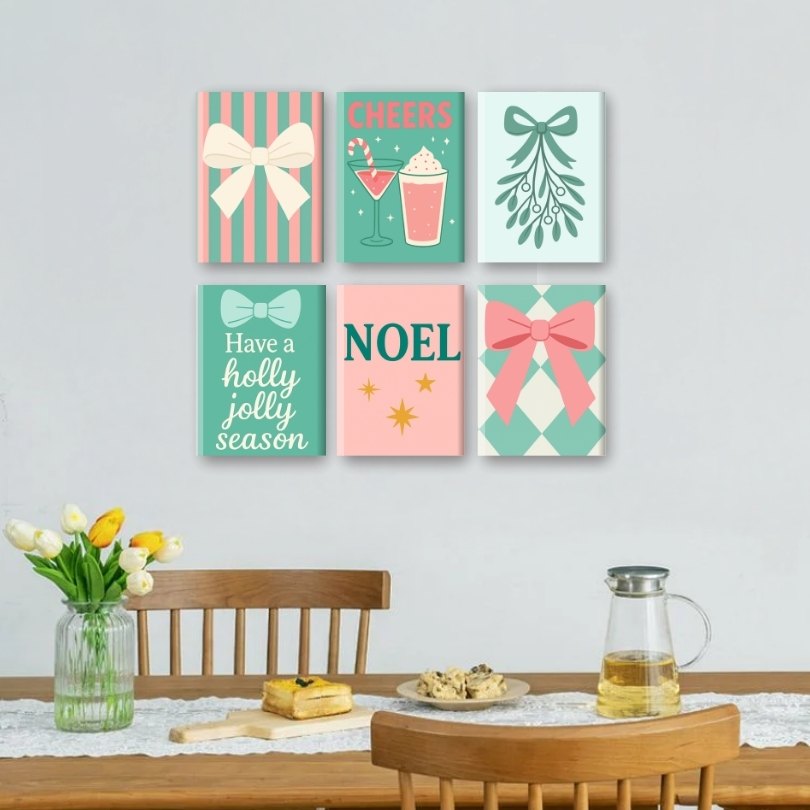 Whimsical Pastel Christmas Mini Set - Detail 2