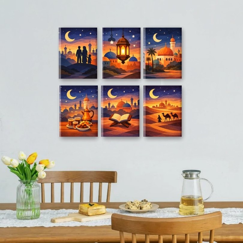 Ramadan Nightscapes Mini Art Set - Detail 2