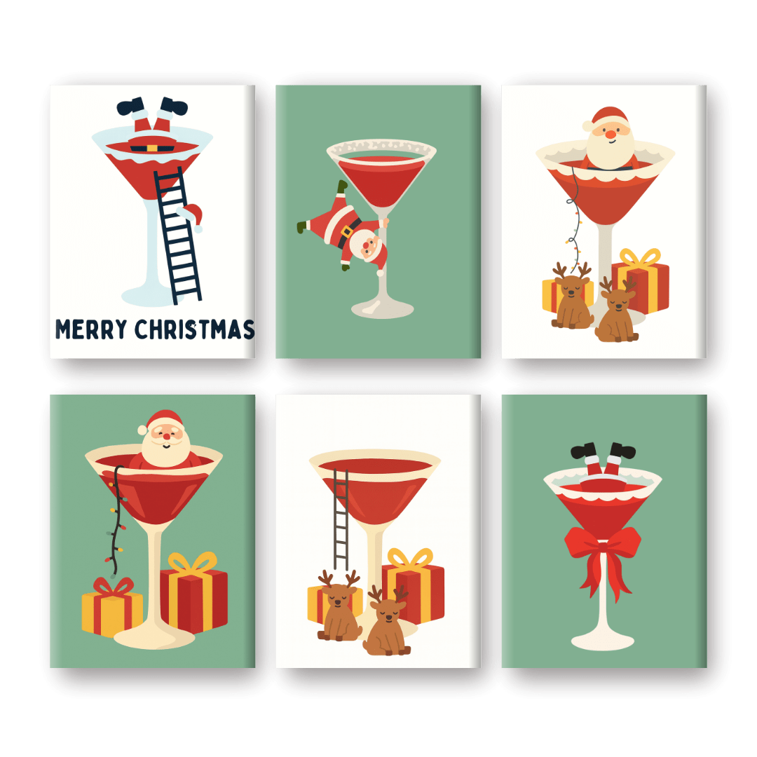 Santa & Reindeer Festivities - Paint by Numbers Kit