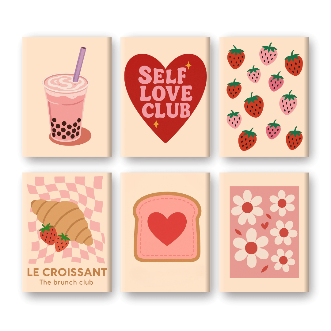 Self-Love & Sweet Treats - Paint by Numbers Kit