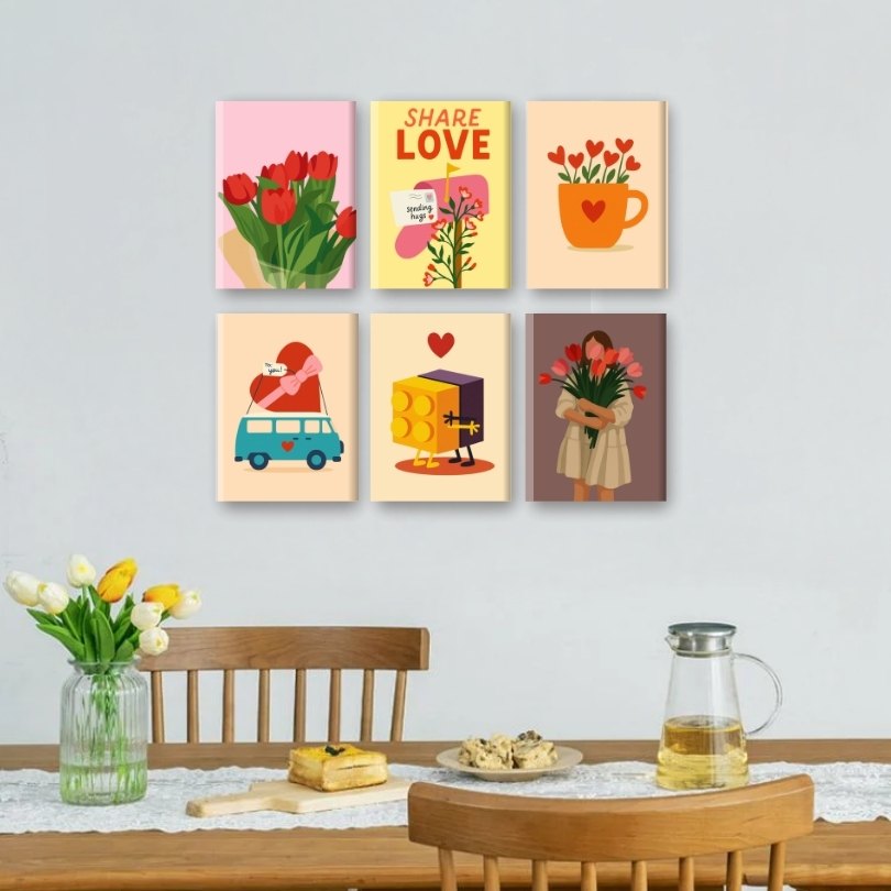 Love & Floral Mini Set - Detail 2