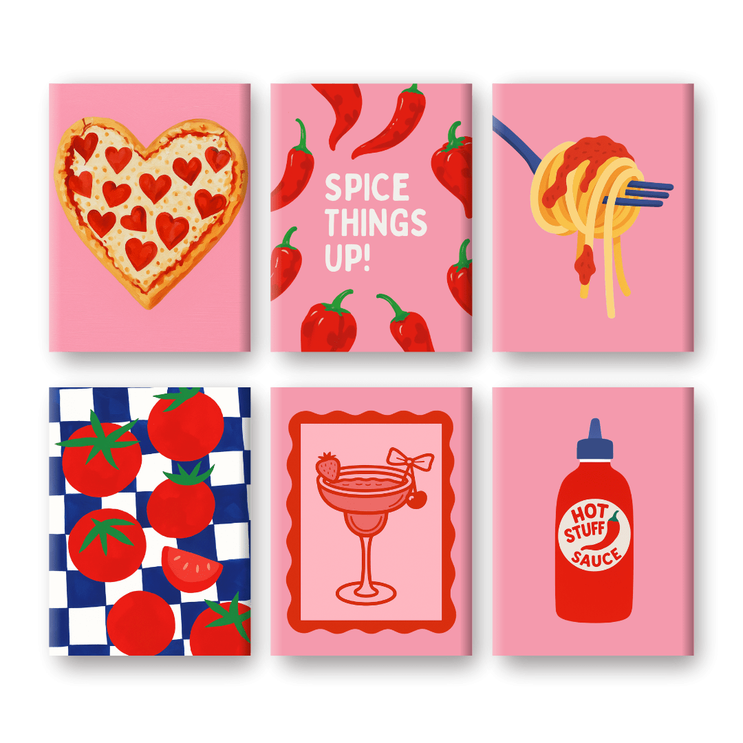 Spicy & Savory Mini Feast - Paint by Numbers Kit
