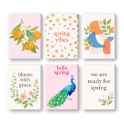 Spring Peacocks - Paint by Numbers Kit