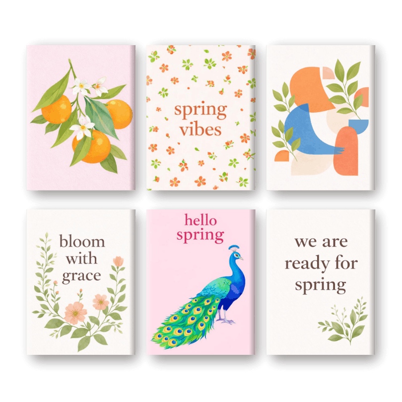 Spring Peacocks - Paint by Numbers Kit