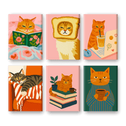 Relaxed Felines - Paint by Numbers Kit