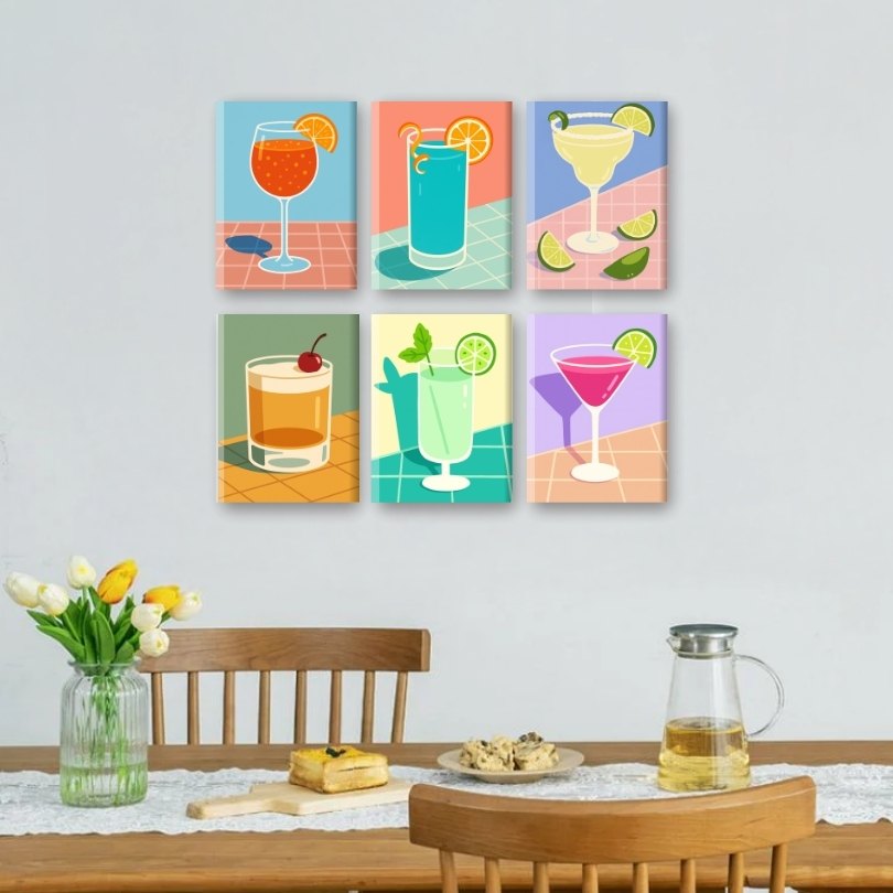 Tropical Cheers: Mini Cocktail Art - Detail 2