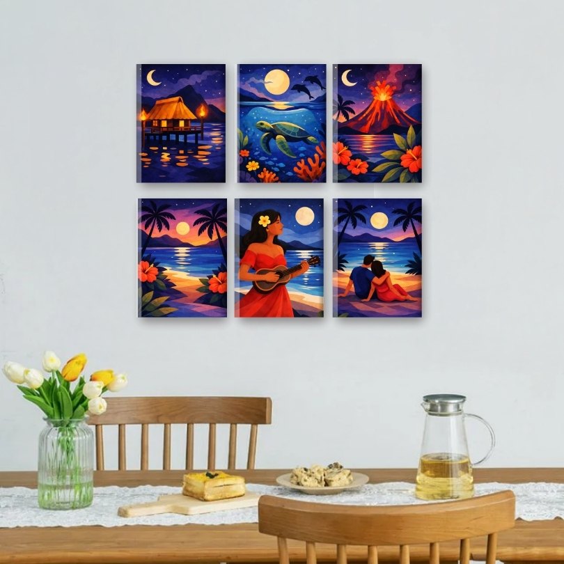 Moonlit Tropical Night Mini Set - Detail 2