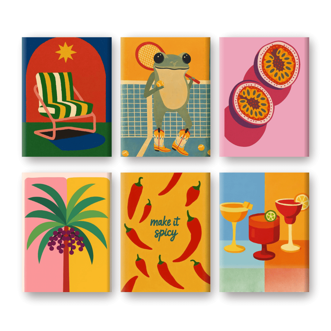 Tropical Charm Mini Set - Paint by Numbers Kit