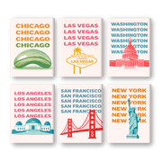 American Adventures Mini Set - Paint by Numbers Kit