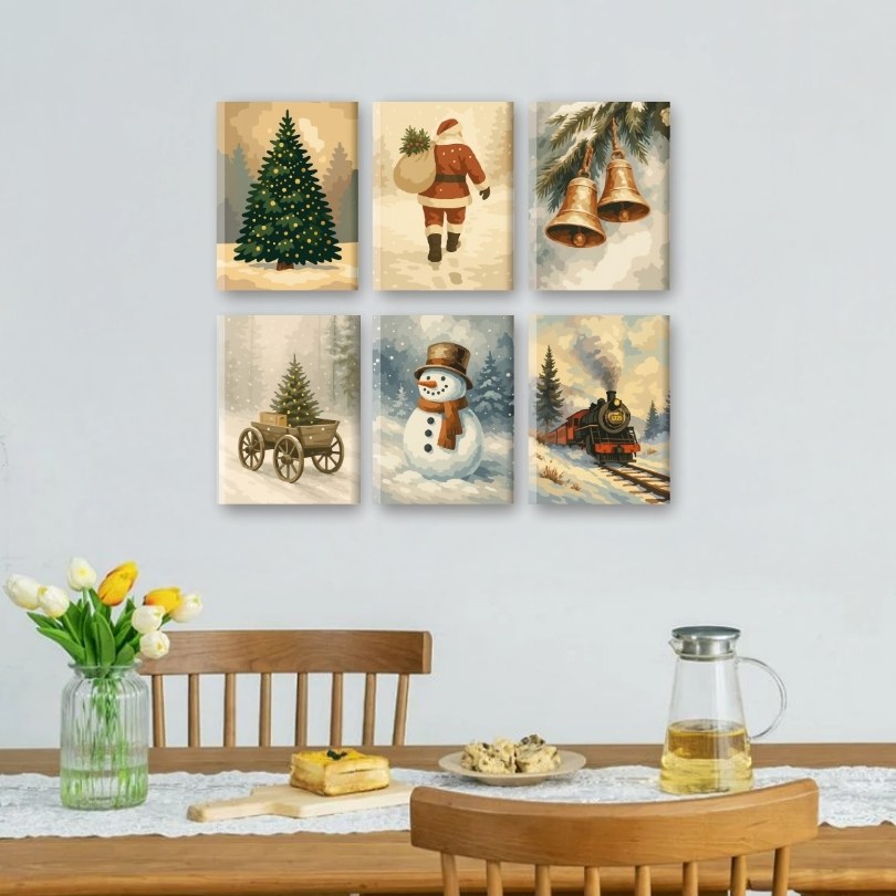 Vintage Christmas Charm Set - Detail 2