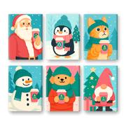 Warm Winter Sips Collection - Paint by Numbers Kit