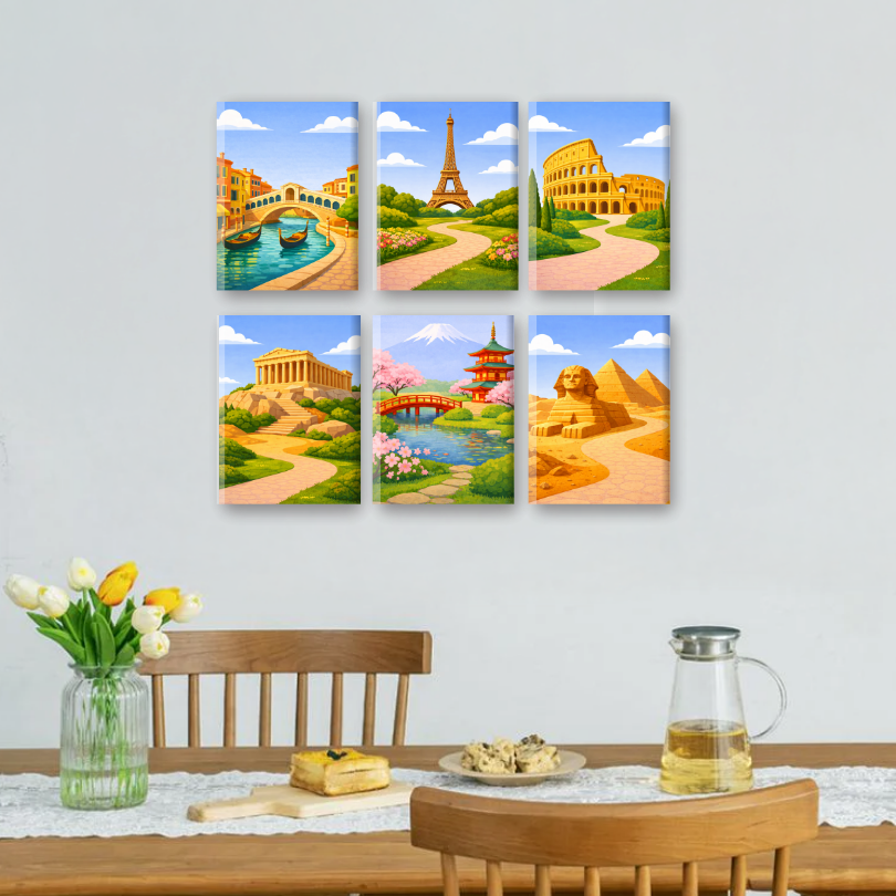 World Landmarks Collection - Detail 2