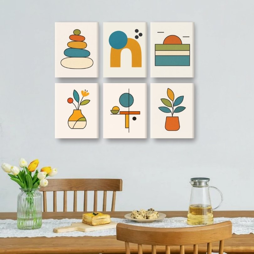 Scandinavian Shapes & Nature - Detail 2