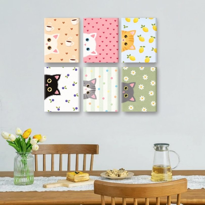 Whimsical Cats Collection | Paint by Number - Detail 2