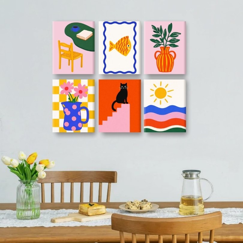 Modern Mediterranean Art - Detail 2