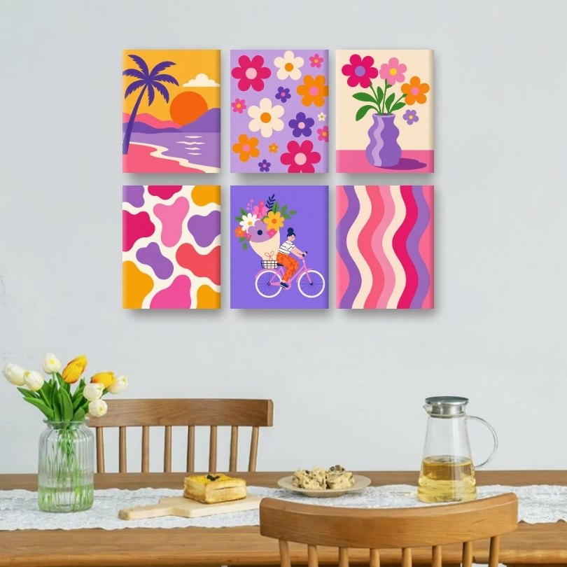 Flower Power Vibes | Mini Paintings - Detail 2