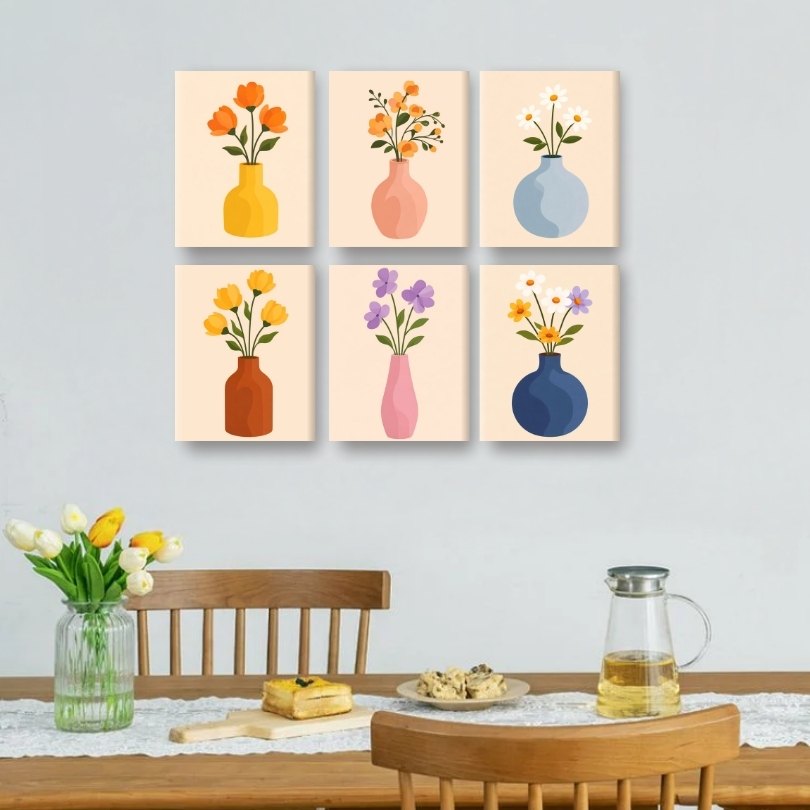 6 Mini Elegant Flower Arrangements - Detail 2