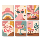 Cozy Cats & Cool Vibes - Paint by Numbers Kit
