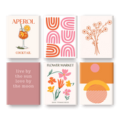 Bloom & Sparkle Mini Set - Paint by Numbers Kit