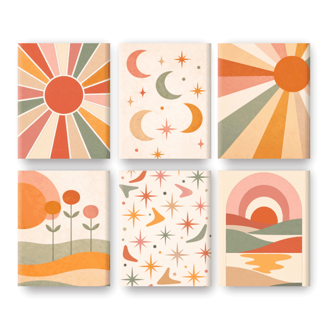Boho Sunset Dreams - Paint by Numbers Kit