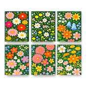Blooming Meadow Mini Series - Paint by Numbers Kit