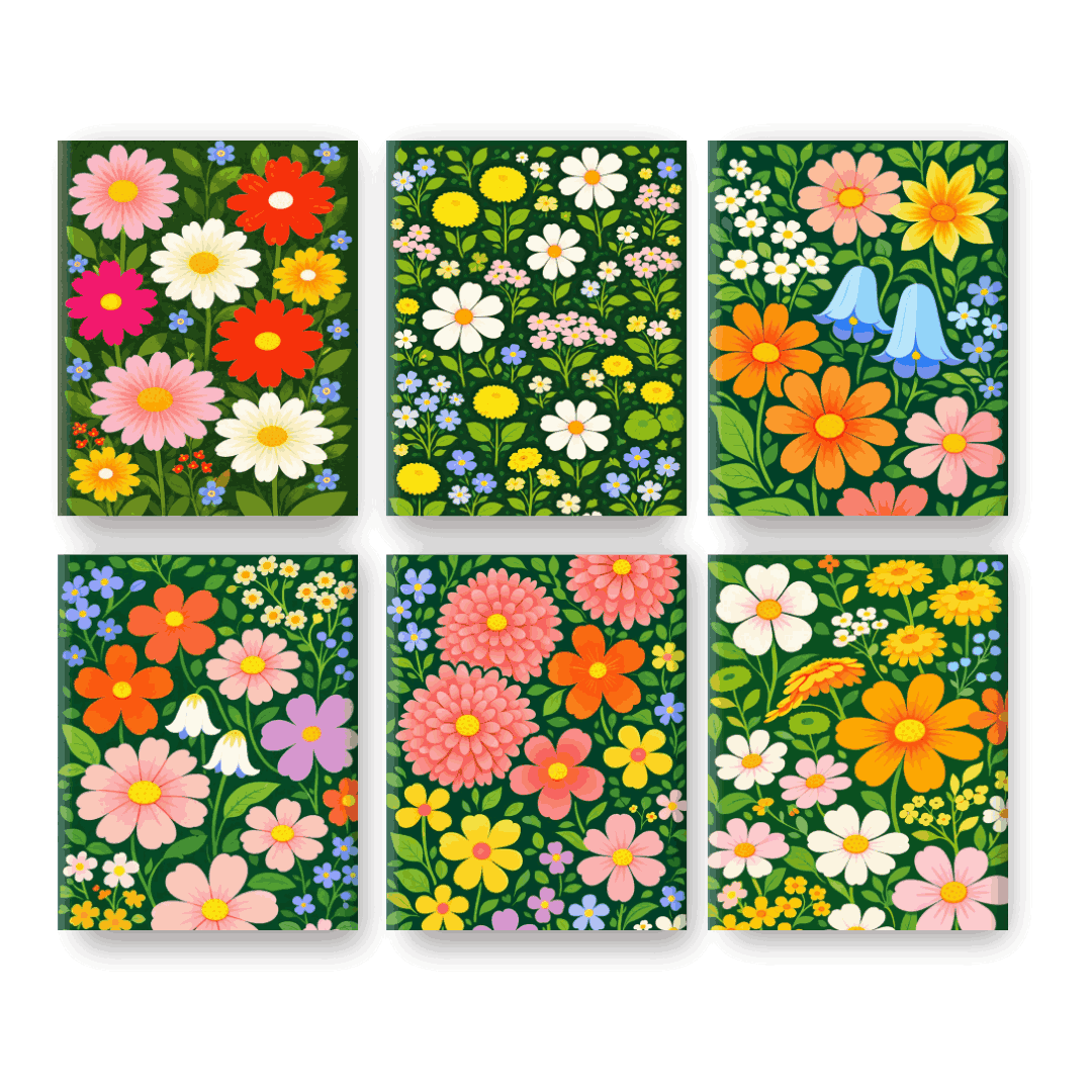 Blooming Meadow Mini Series - Paint by Numbers Kit