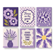 Lavender Serenity Mini Collection - Paint by Numbers Kit