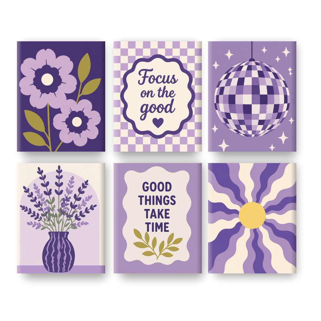 Lavender Serenity Mini Collection - Paint by Numbers Kit