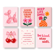 Pink Dreams & Positive Vibes - Paint by Numbers Kit