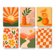 Citrus Glow | Mini Paintings - Paint by Numbers Kit