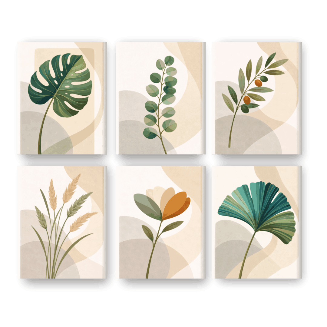 Botanical Dreams Mini Set - Paint by Numbers Kit