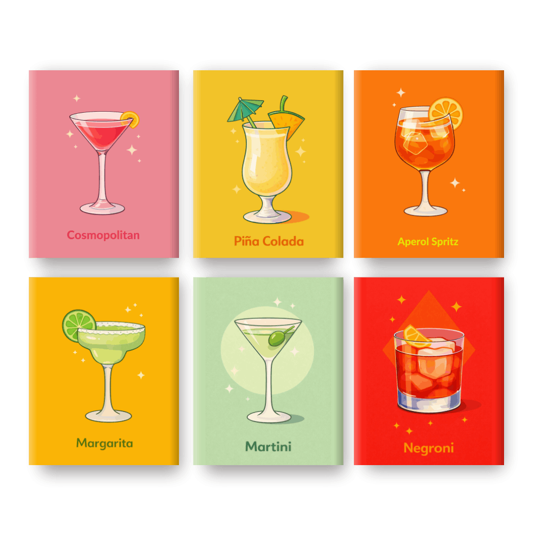 Cheers & Celebrations Mini Set - Paint by Numbers Kit