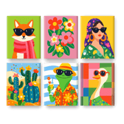 Colorful Companions Mini Series - Paint by Numbers Kit