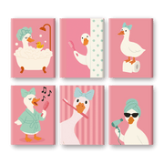 Whimsical Goose Bath Time - Paint by Numbers Kit