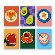 Breakfast Bliss Mini Set - Paint by Numbers Kit