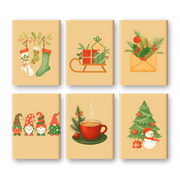 Cozy Christmas: Warmth & Coffee Set - Paint by Numbers Kit