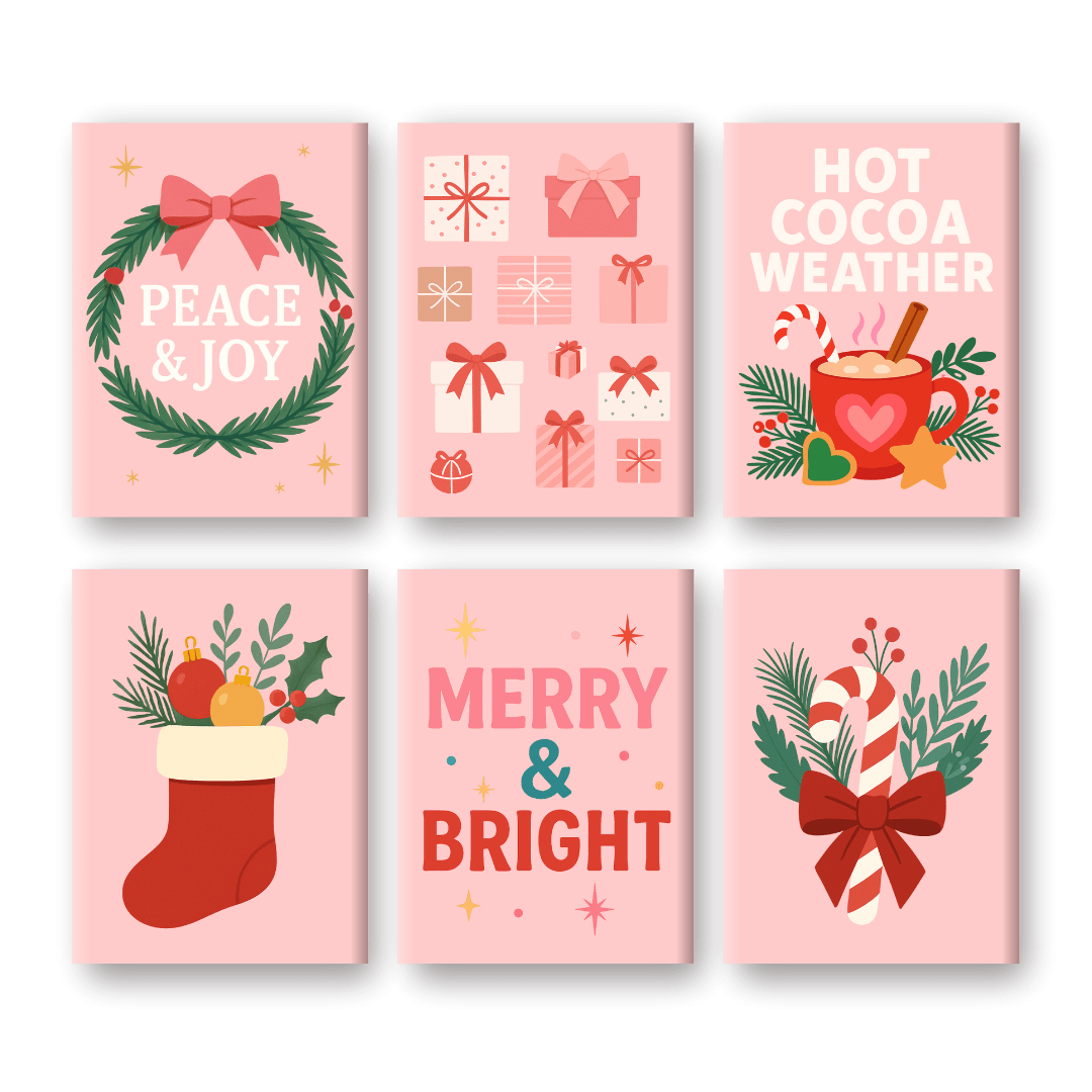 Holiday Season Delights - Paint by Numbers Kit