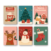 Classic Christmas Cheer - Paint by Numbers Kit