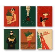 Elegant Christmas for Her - Paint by Numbers Kit