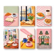 Coffee & Croissant Mornings | Paint by Number - Paint by Numbers Kit
