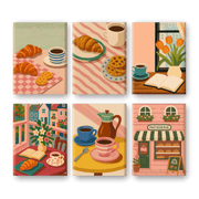 Breakfast & Coffee Delights - Paint by Numbers Kit