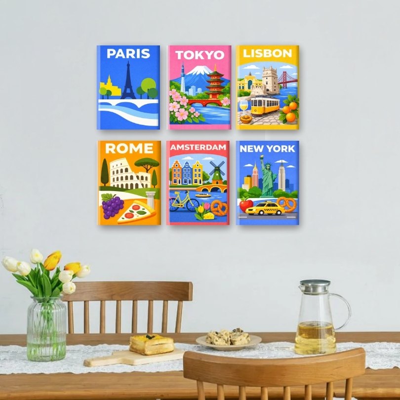 Colorful Cityscapes Mini Collection - Detail 2
