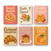 Delicious Bites Mini Collection - Paint by Numbers Kit
