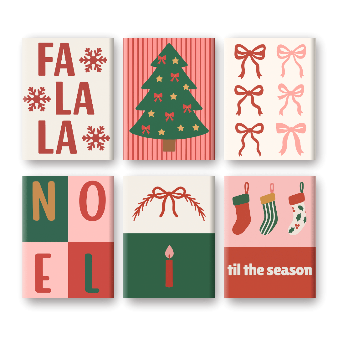 Frosty Festivities & Joyful Songs - Paint by Numbers Kit