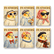 Feathered Elegance - Paint by Numbers Kit