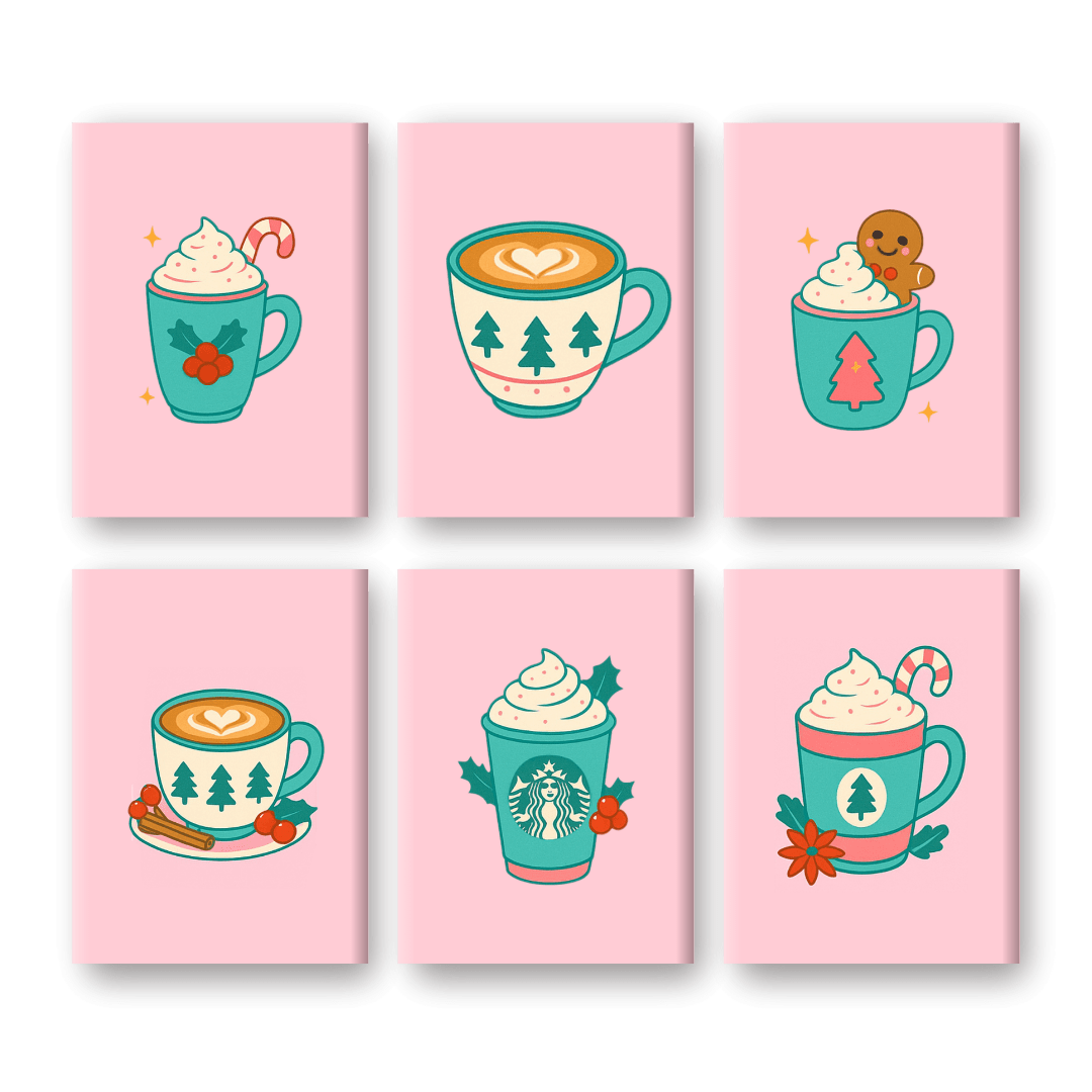 Holiday Mug Cheer - Paint by Numbers Kit