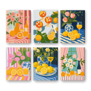 Floral & Refreshing Drinks Set - Paint by Numbers Kit