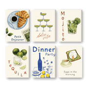 Food & Drink Feast Mini Set - Paint by Numbers Kit